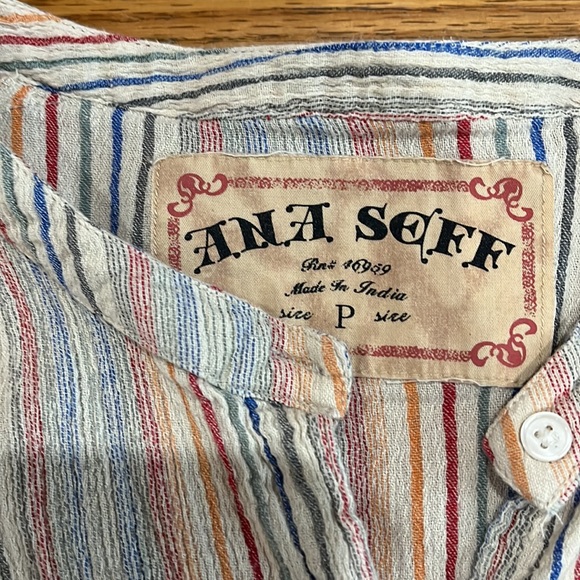 Anthropologie Ana Seff button down top - Picture 3 of 5